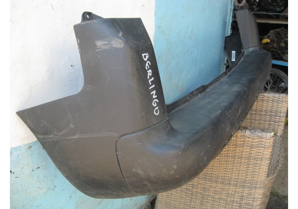 Бампер задній, комплект, ляда Partner, Berlingo 2008>, 9682043777, 9682044477